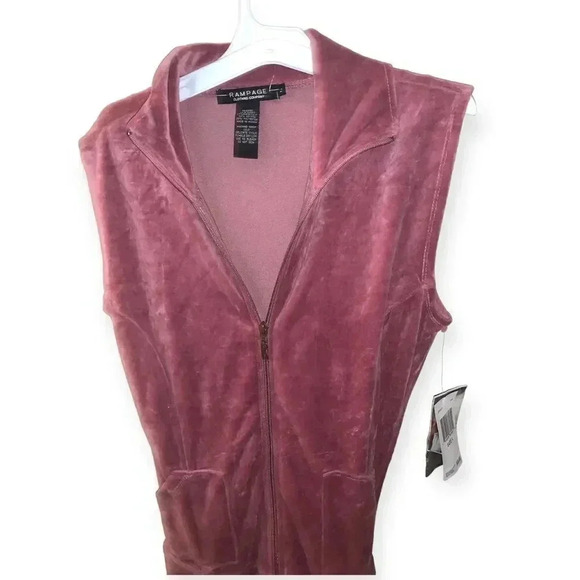 Y2k Vintage velour flared jumpsuit - Picture 4 of 4